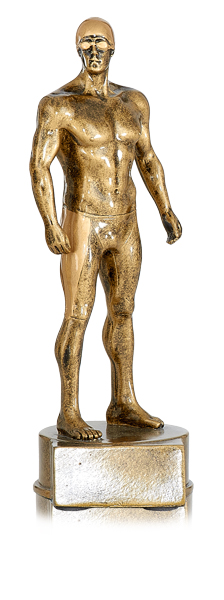 RESINA NATACION MASCULINO : 21 cm
