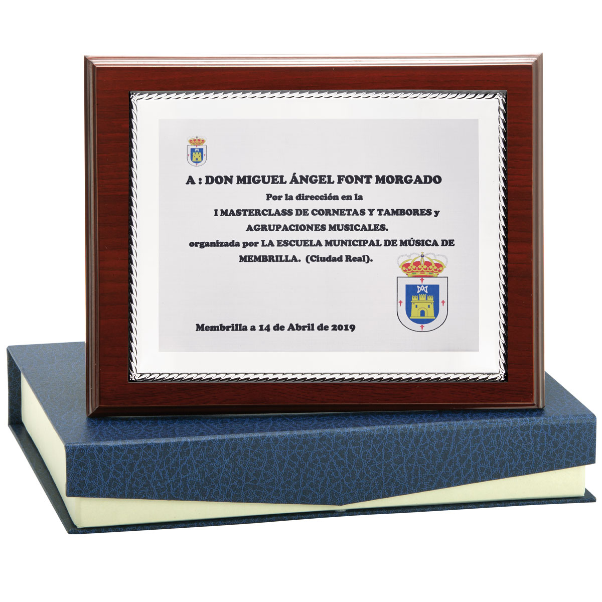 PLACA + MADERA ECONOMICA : 24 X 19 cm