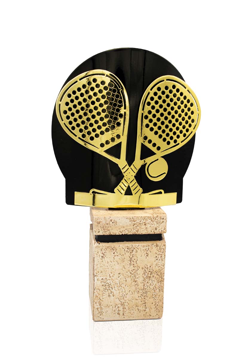 TROFEO METAL PADEL ORO : 23 cm