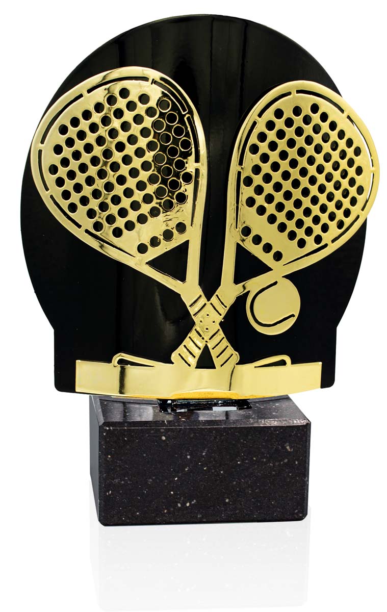 TROFEO METAL PADEL ORO : 18 cm