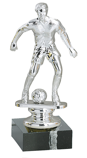 FIGURIN FUTBOL PLATA : 14 cm