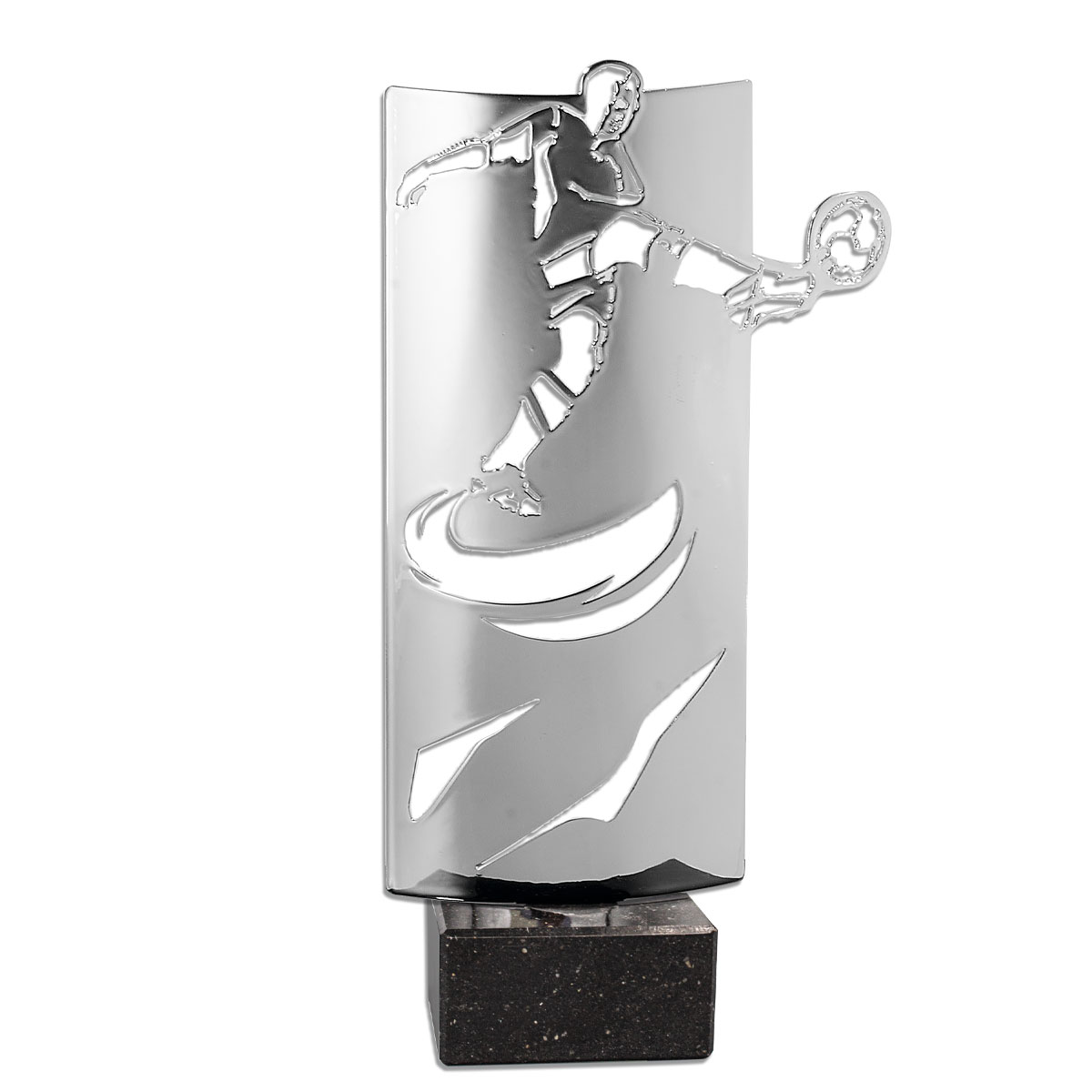 TROFEO METAL FUTBOL : 26 cm