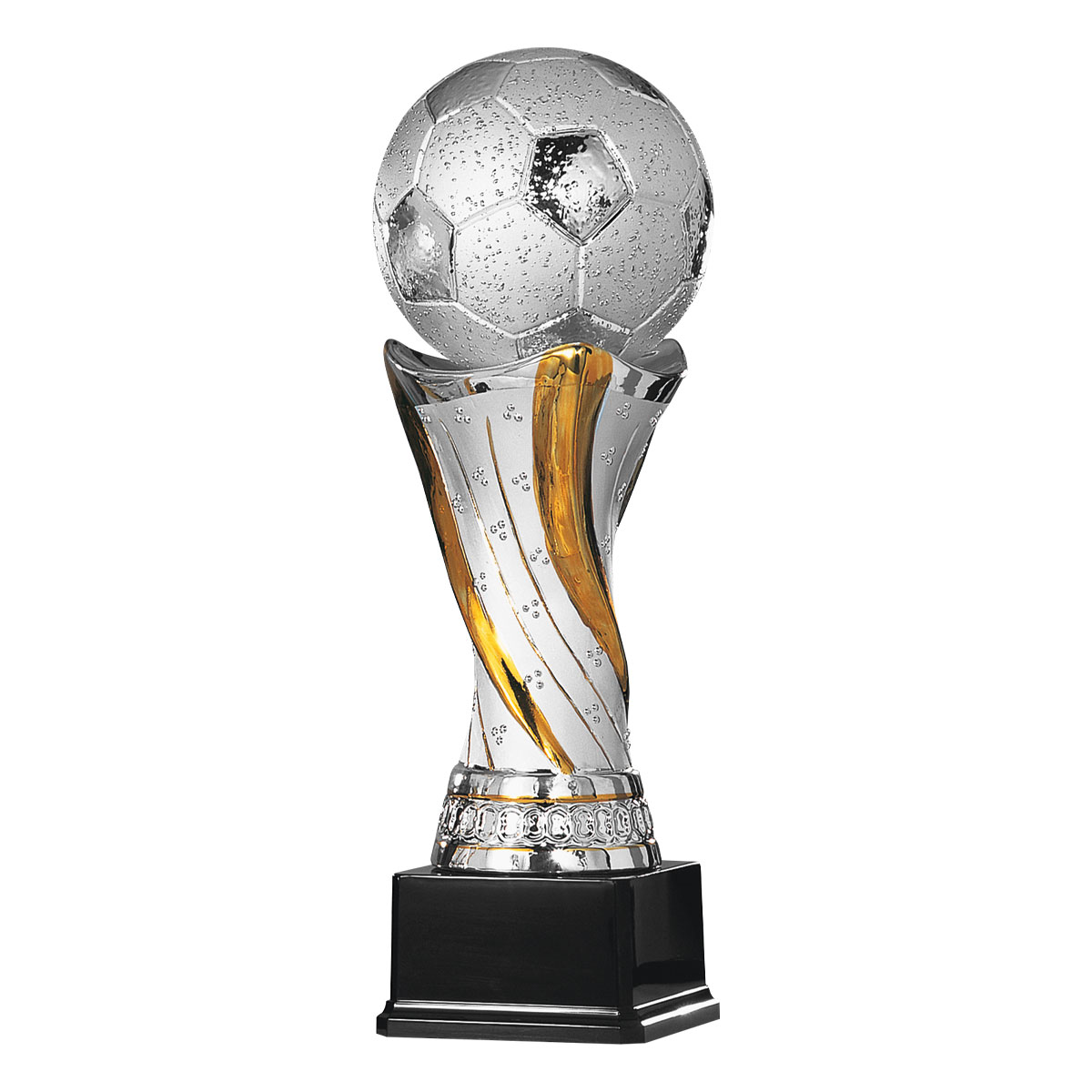 TROFEO CERAMICA FUTBOL : 43 cm