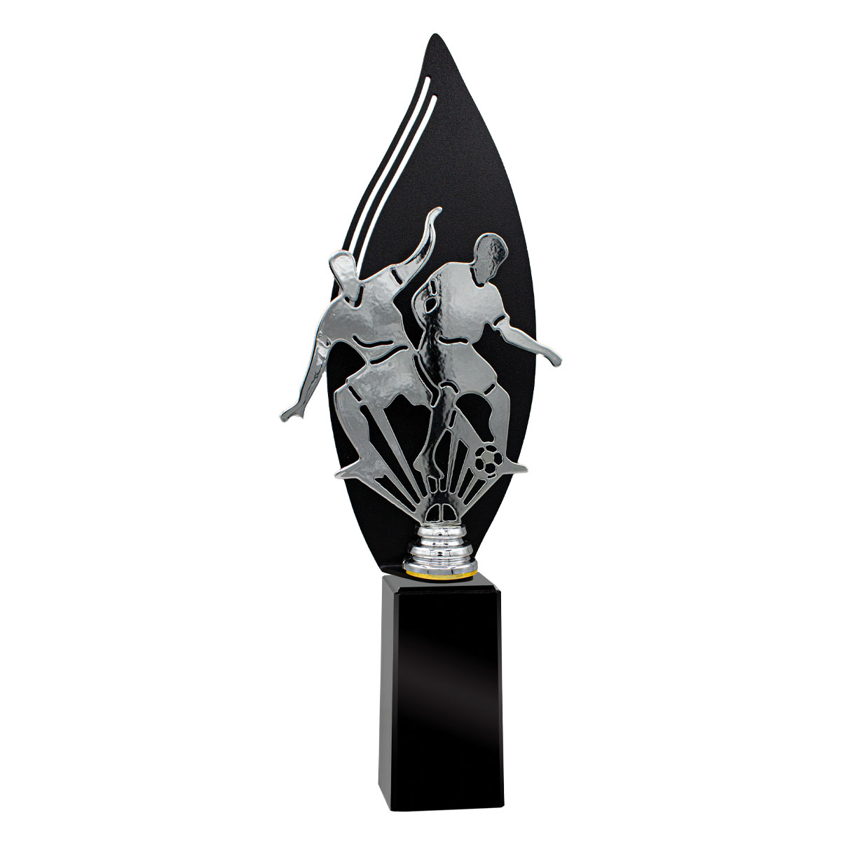 TROFEO METAL FUTBOL : 37 cm